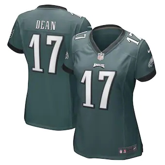 womens nike nakobe dean midnight green philadelphia eagles 